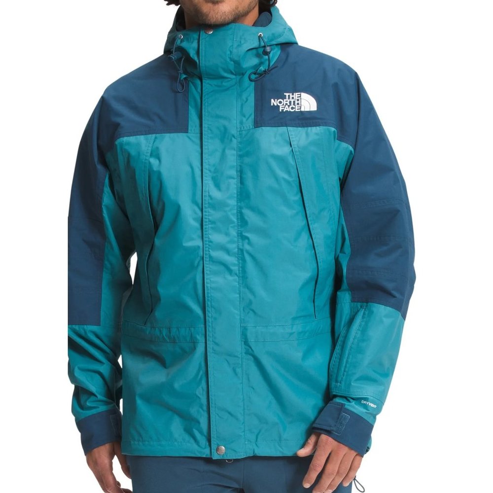 NWT The North Face Blue Large Jacket K2RM DryVent Hooded Water-Repellent